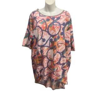 LuLaRoe Irma Tunic. Size large. Floral design